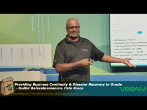 Featured image for BC and DR for Oracle Workloads on VMware Hybrid Multi-Cloud - Cato Grace, Sudhir Balasubramanian