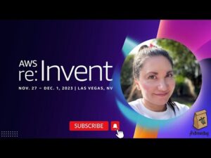 Featured image for AWS Heroes Program Mgr Taylor Jacobsen at re:Invent 2023!