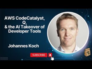 Featured image for AWS CodeCatalyst, AWS Q, & the AI Takeover of Developer Tools with AWS Hero Johannes Koch!