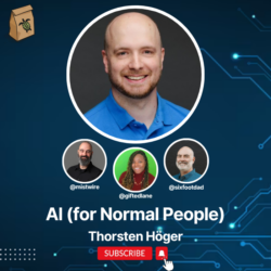 Featured image for AI (for Normal People) with AWS Hero Thorsten Hoger